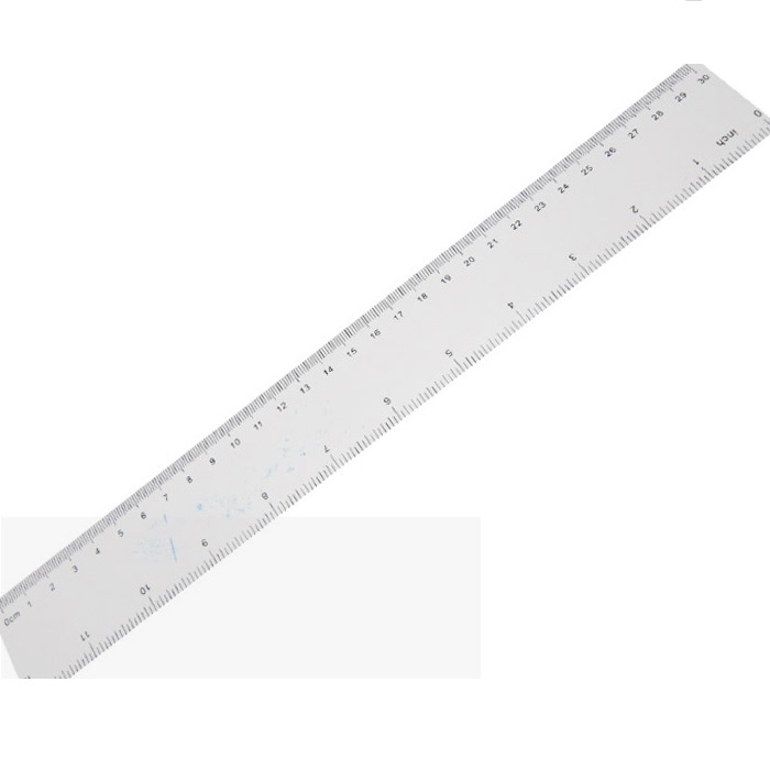 Regla de plastico DIETRIX 30 cms transparente