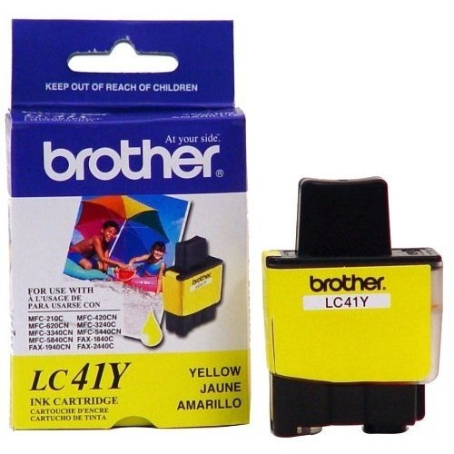 Cartucho de tinta Brother Amarillo (LC41Y) p/MFC-620CN/FAX-2