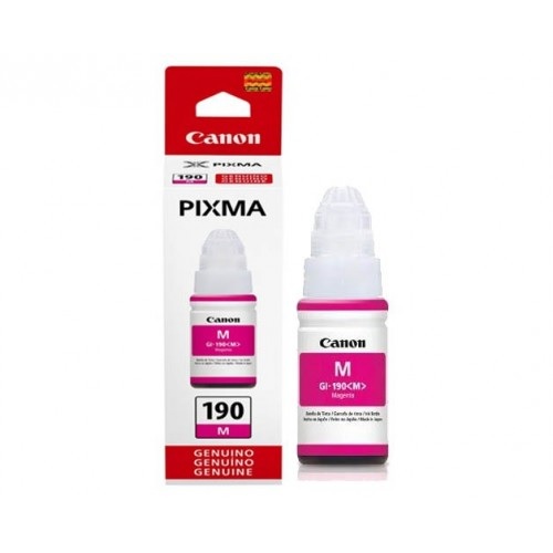 Botella de tinta Canon Magenta No. GI-190M (0669C001AA) 70ml