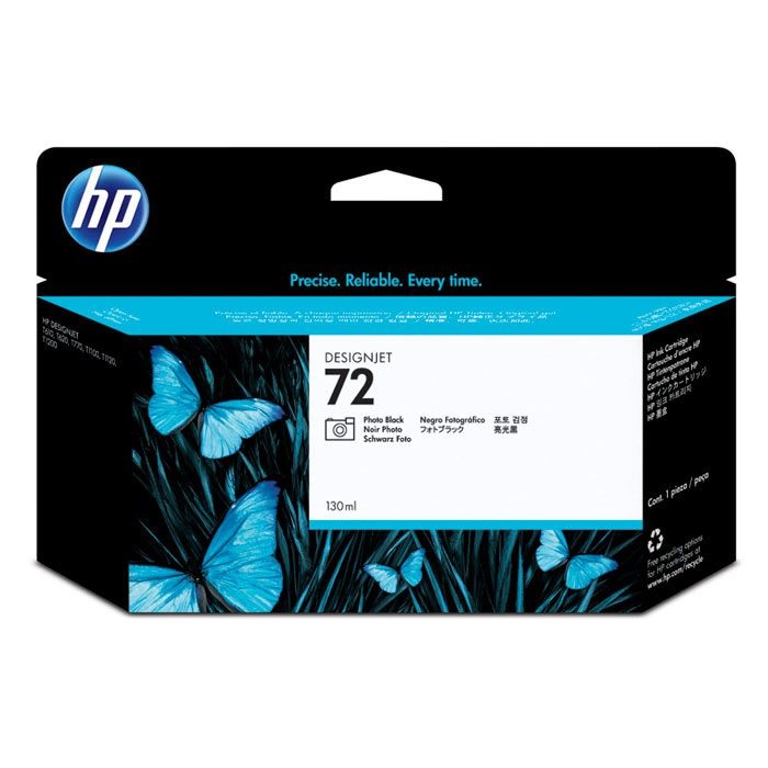 Cartucho de tinta HP Gris No. 72 (C9374A) p/T610,T620,T770,T