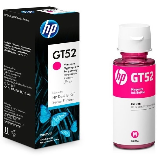 Botella de tinta HP Magenta No. GT52 (MOH55AL) 70ml