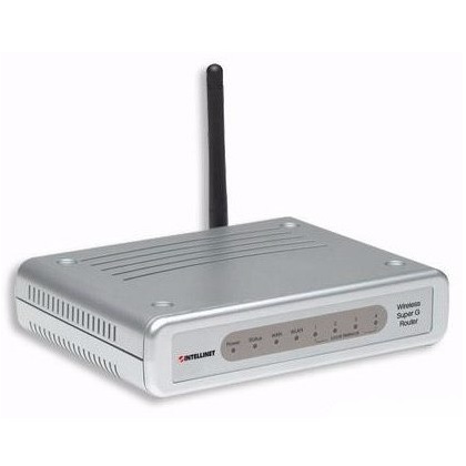Ruteador Intellinet inalambrico 4ptos 10/100 108Mbps (502566