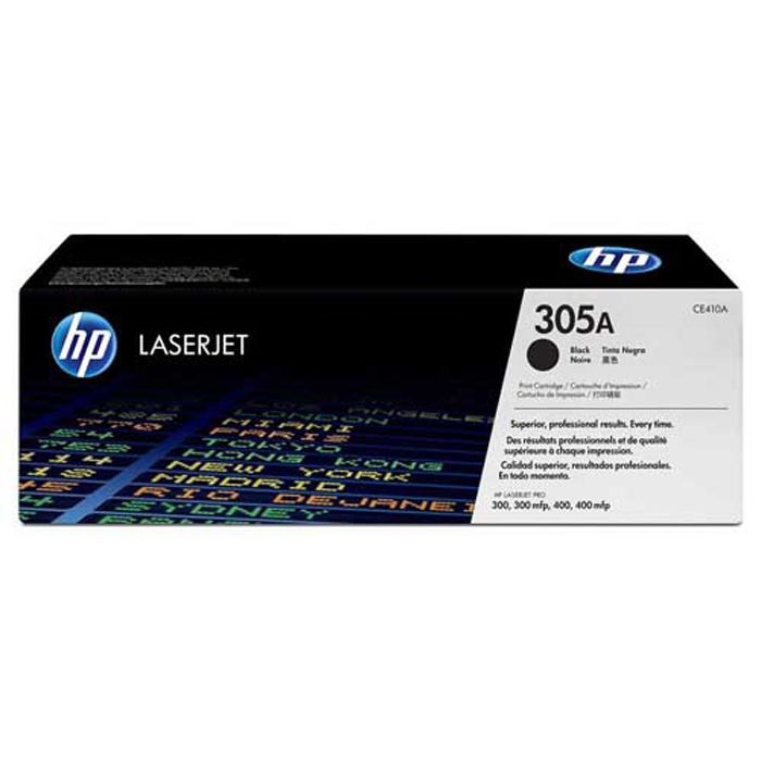 Toner HP Negro No. 305A (CE410A) p/300/300MFP/400/400MFP