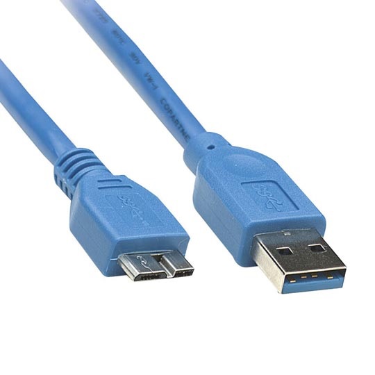 Cable USB 3.0 A/Micro B de 2mts Manhattan (325424 )