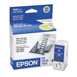 Cartucho de tinta Epson Negro (T003011) p/900/900G/980/980N