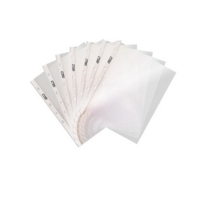 Protectores de hojas transparentes tamano Carta 25pzas 60mic