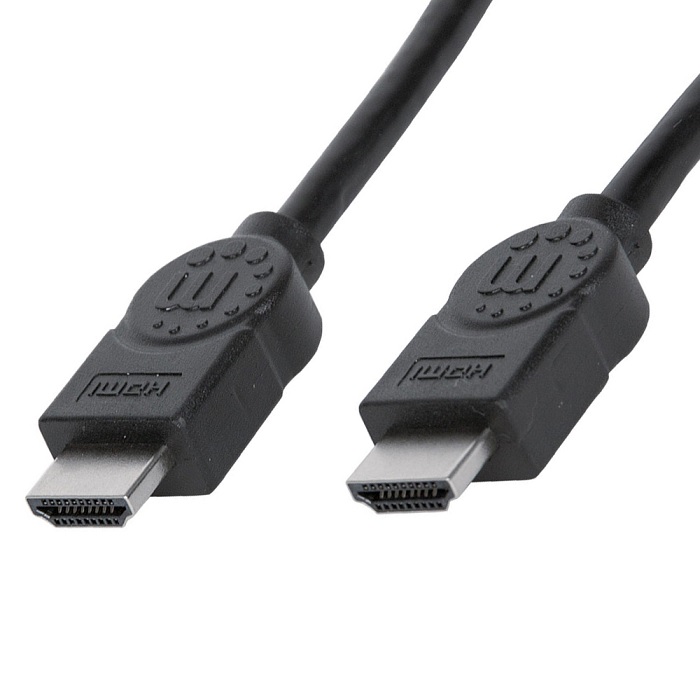 Cable HDMI M-M 2mts negro 4k Manhattan (323215)