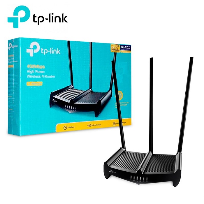 Ruteador TP-LINK (TL-WR941HP) N 450Mbps 3 antenas 9dBi 4ptos