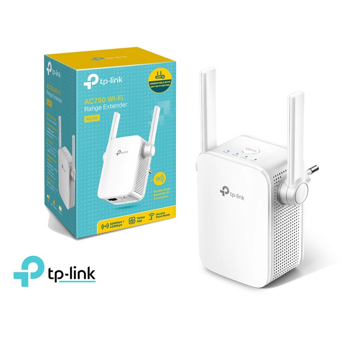 Repetidor/Extensor de rango WiFi Dual Band TP-Link RE205