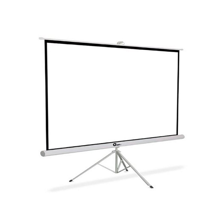 Pantalla p/proyeccion c/tripie 100" Qian (QPD-69602) bco mat