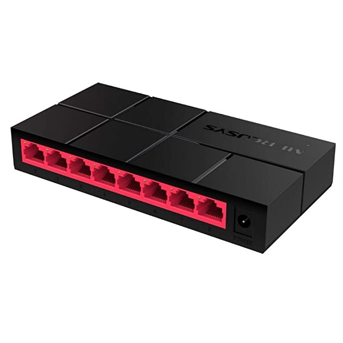 Switch 8 puertos 10/100/1000Mbps Mercusys (MS108G) Desktop