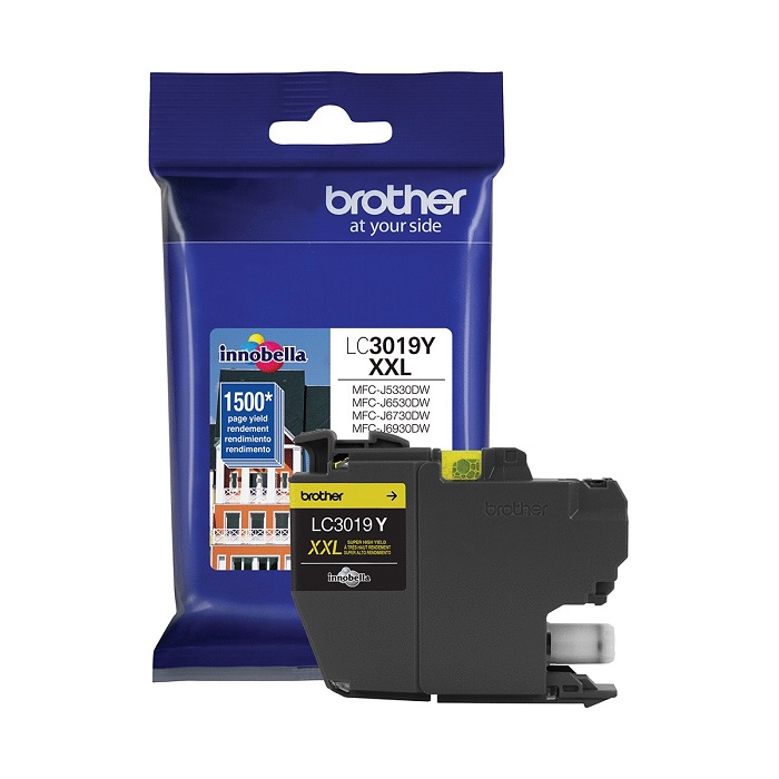 Cartucho de tinta Brother Amarillo (LC3019YXXL) 1500pags