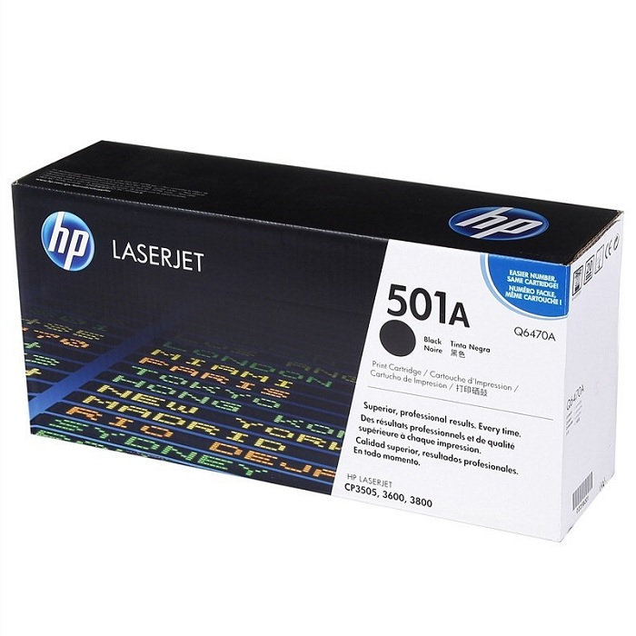 Toner HP Negro No. 501A (Q6470A) p/LaserJet 3600