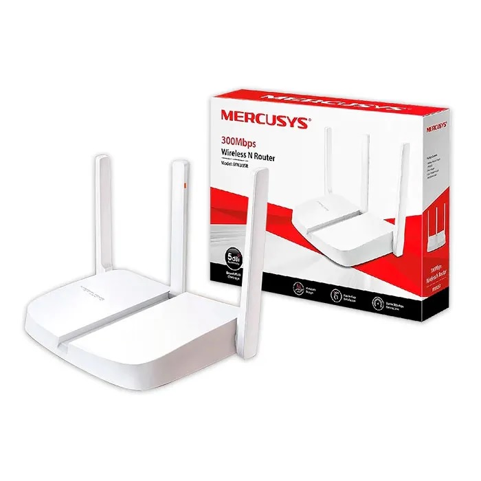 Ruteador Mercusys 300Mbps 2.4GHz 5dBi (MW306R)