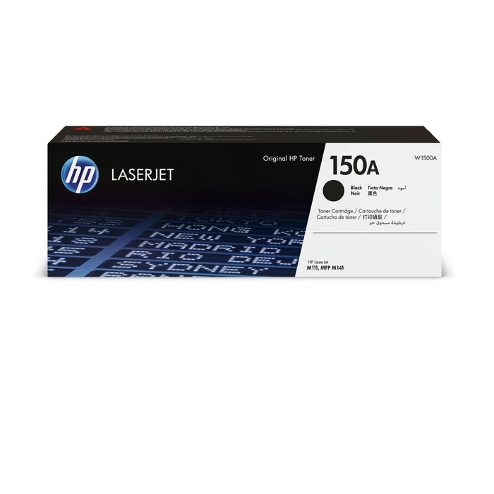 Toner HP Negro No. 150A (W1500A) p/M111, MFP M141