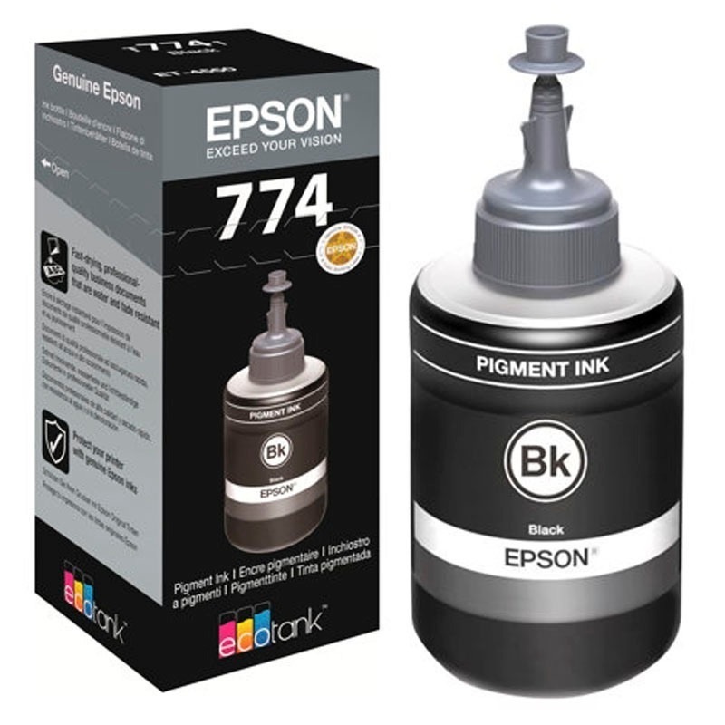 Botella de tinta Epson Negro (T774120) p/M105/M205