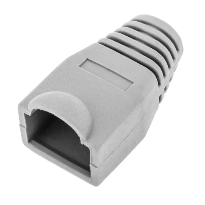 Cubierta de plastico p/conector RJ45 gris (capuchon) Xcase