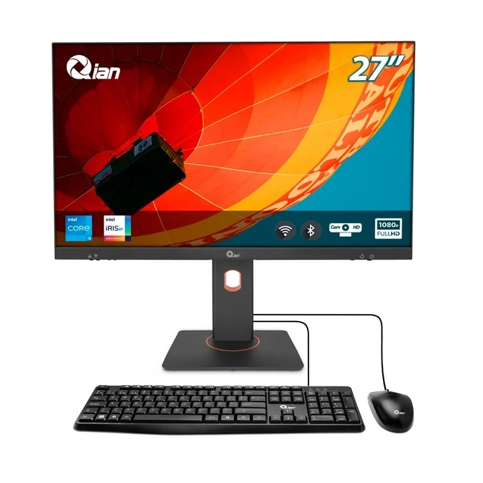 Comp. Qian AIO 27" Ci5 16gb 512gbSSD T/M