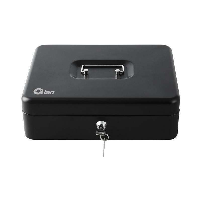 Caja p/dinero Qian 4billetes/5monedas (QOC-143LK) Negro