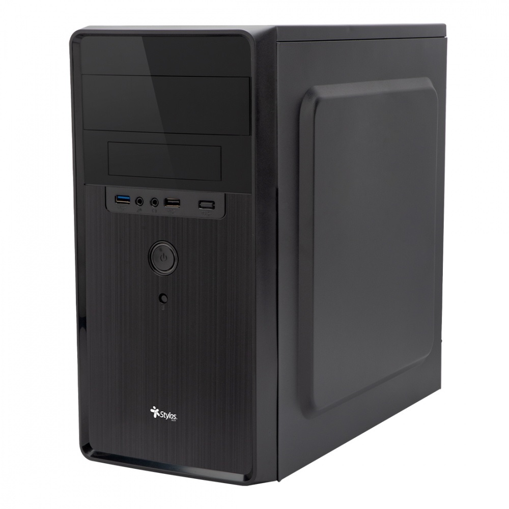 Gabinete Micro p/PC Stylos ATX Leadway (STPGAC5B)