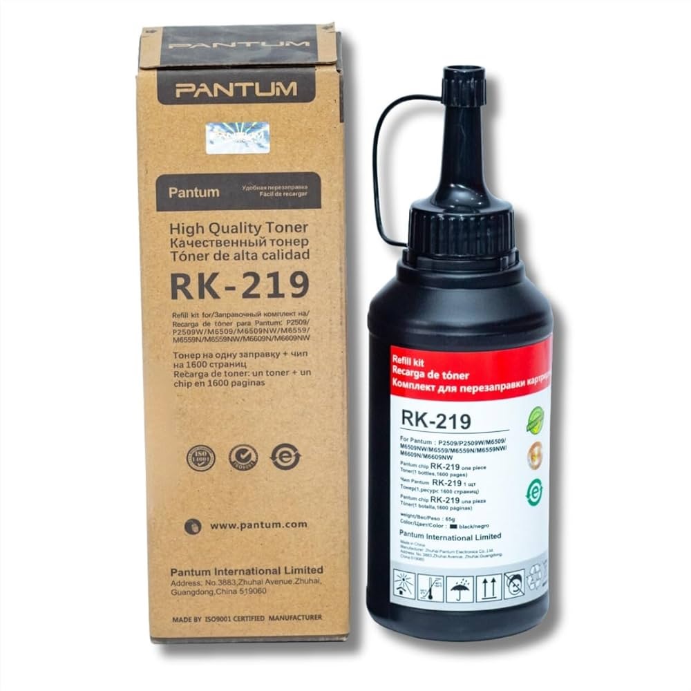 Recarga para Toner Pantum Negro 1600pags (RK-219)