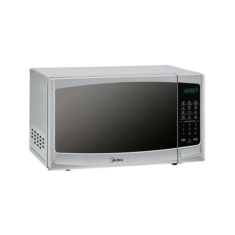 Horno Microondas Midea 1.1 pies Silver (MMDP11S2BG)
