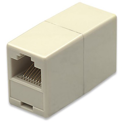 Cople modular 1 a 1 8p8c RJ45 (504225)