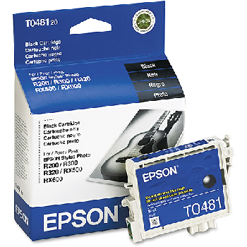 CARTUCHO EPSON Negro (T048120) P/R200/R300/RX600