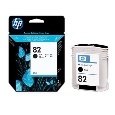 Cartucho de tinta HP Negro No. 82 (CH565A) p/Designjet 510 S