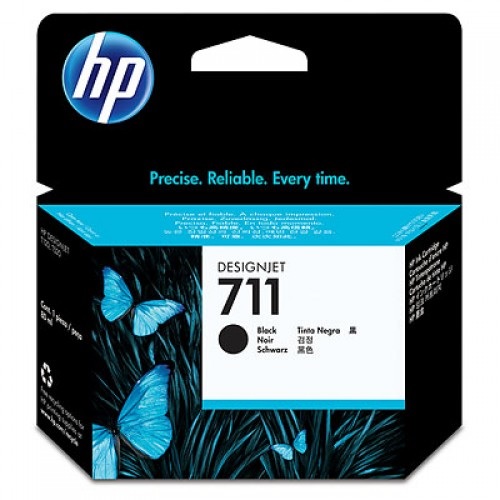 Cartucho de tinta HP Negro No. 711 (CZ129A) 38ml  p/T120/T52