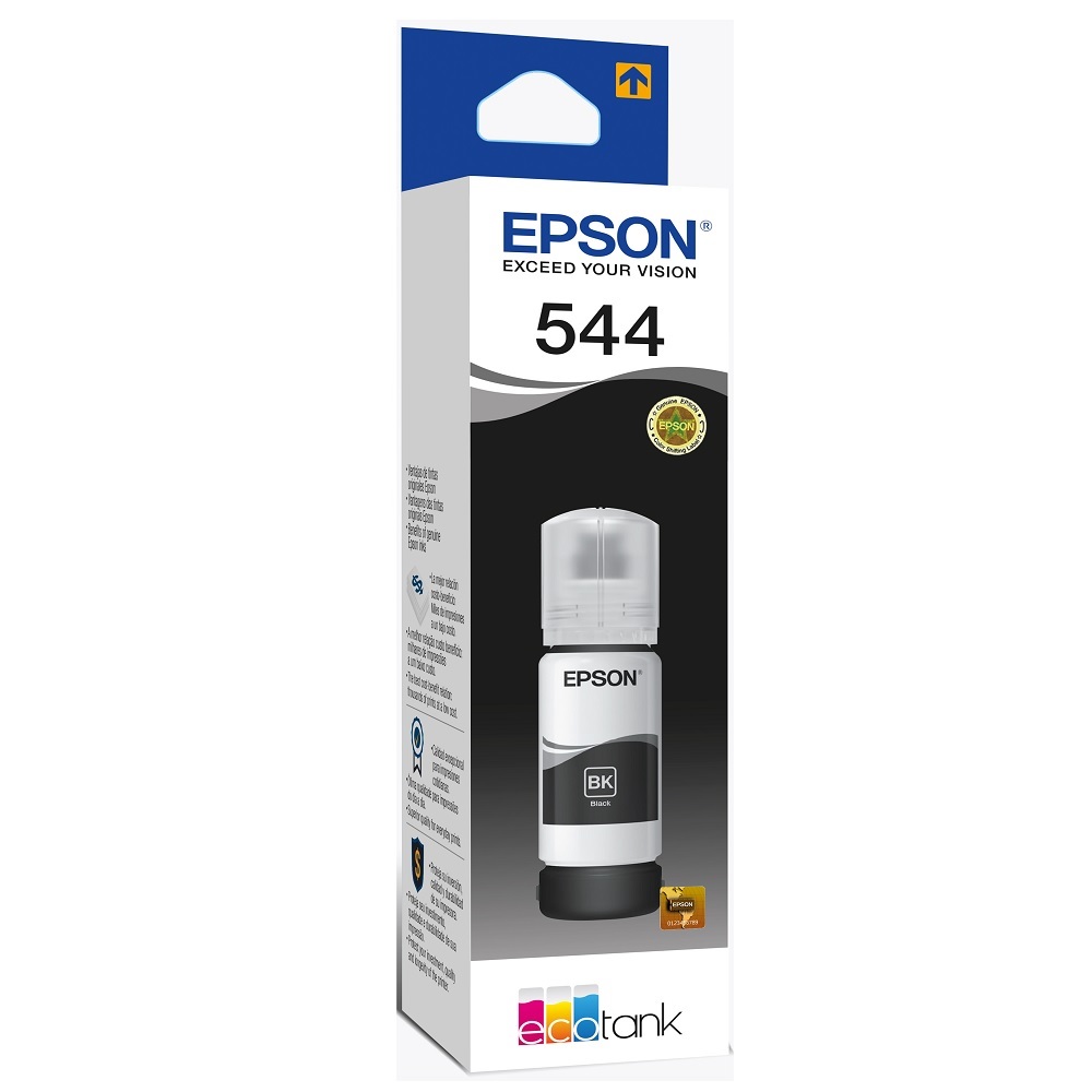 Botella de tinta Epson negra (T544120) p/L1110/L3110/L3150/L