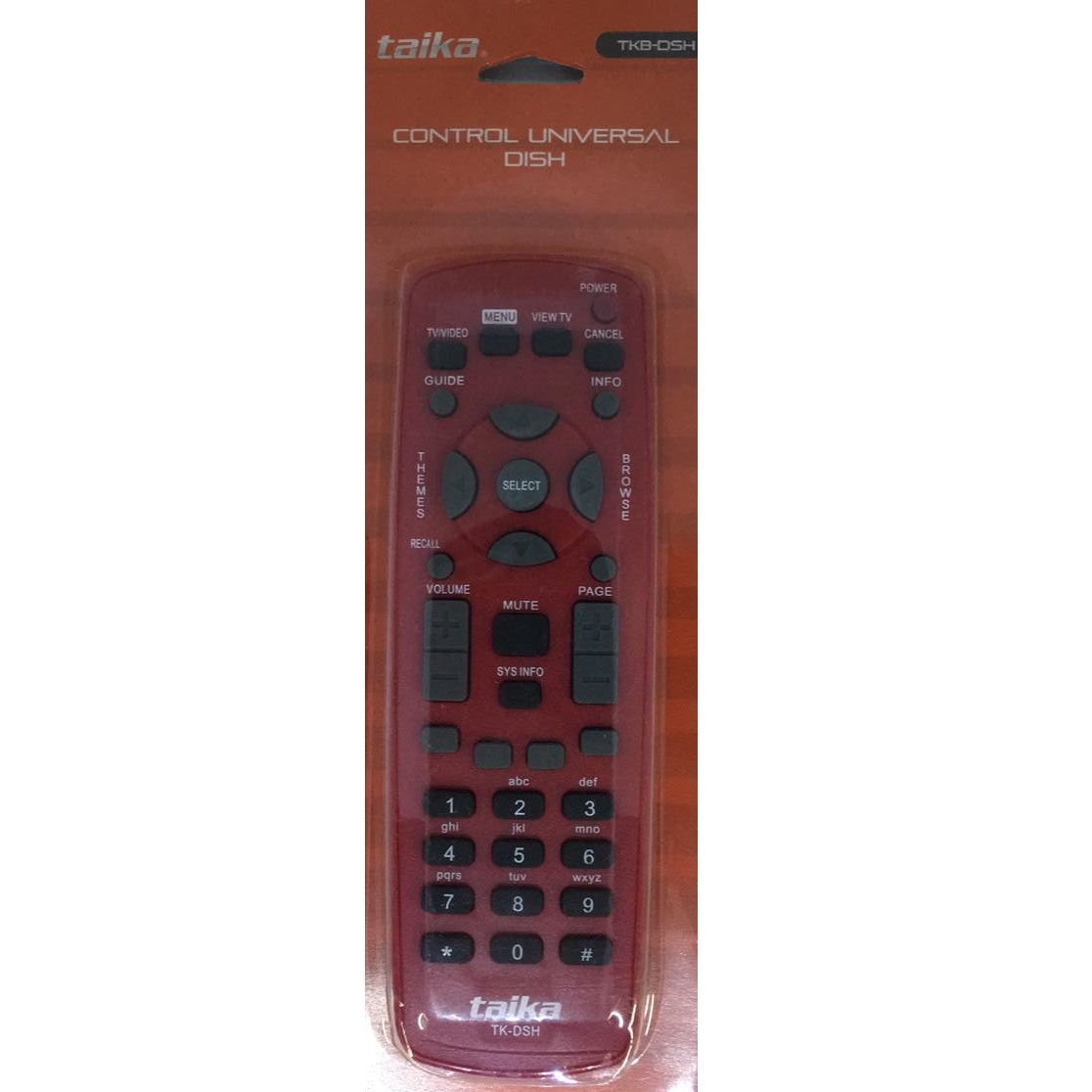 Control remoto universal DISH Taika (TKB-DSH)