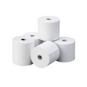 Papel Térmico Nextep NE-529 80x70mm Paquete 5 Piezas para Impresoras Tickets