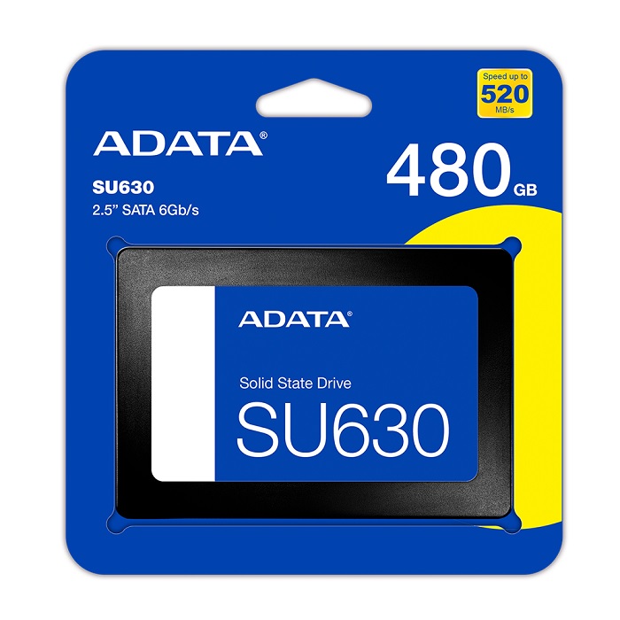 Unidad SSD Adata SU630 480GB SATA III 6.0Gbps 2.5"