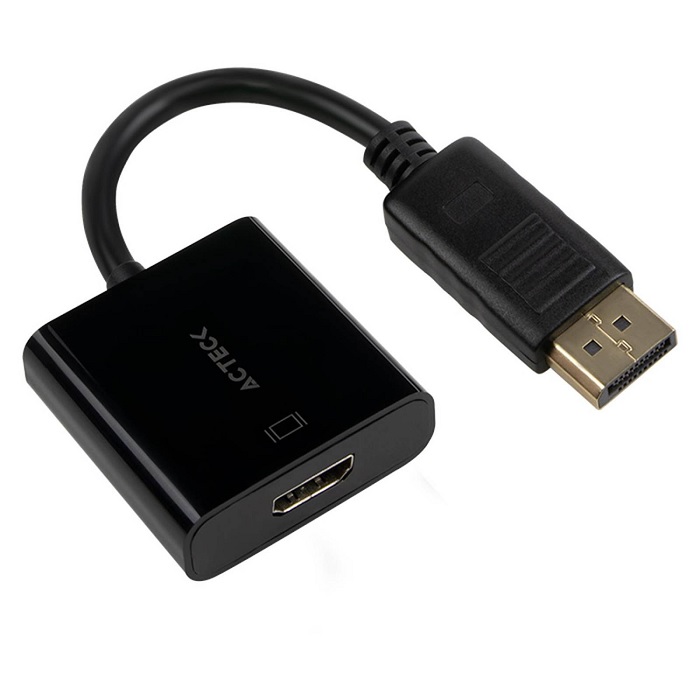 Adaptador DisplayPort a HDMI Acteck Shift Plus AH435 4K Ultra HD