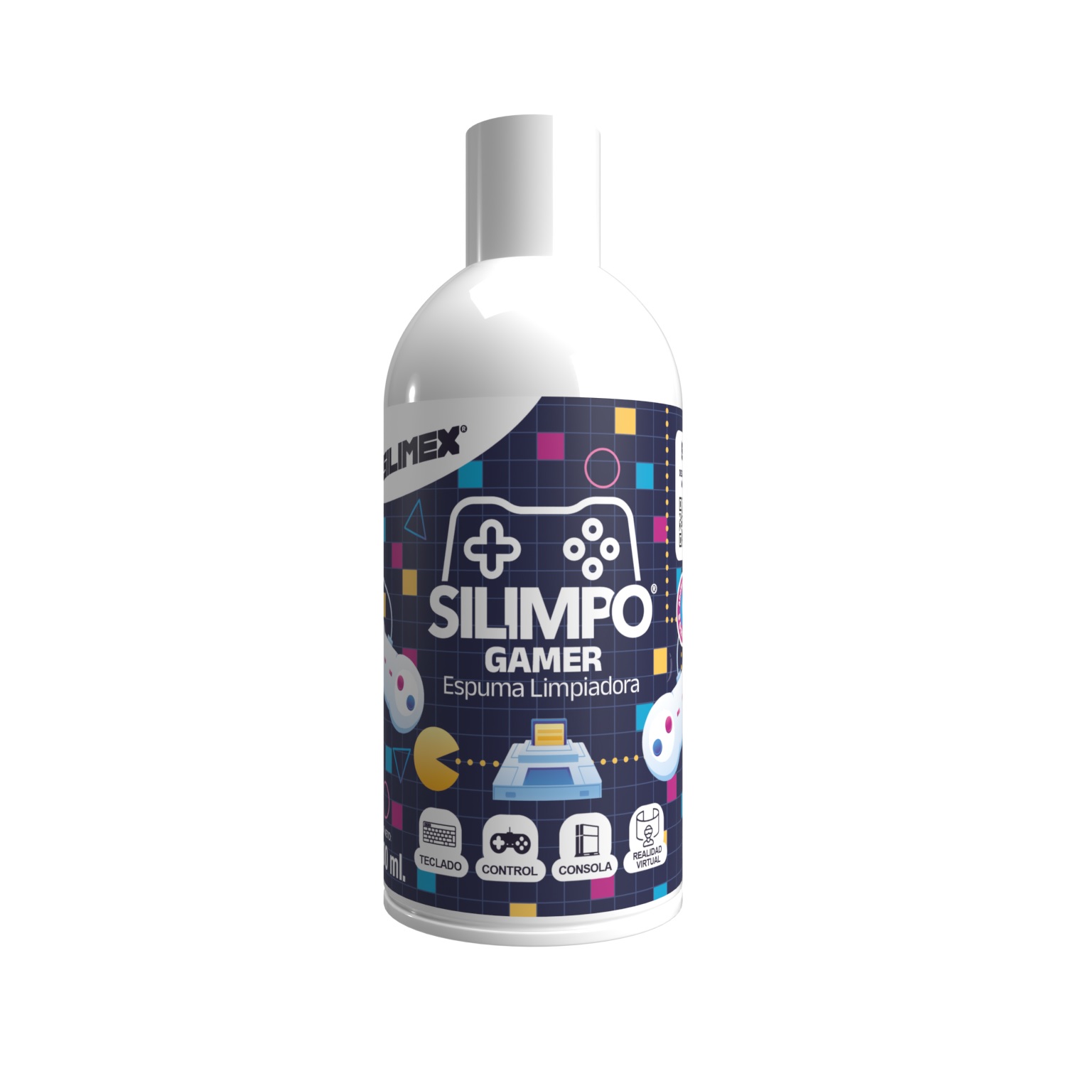 Espuma Limpiadora Silimex Silimpo Gamer 300ml Anti Estático Protección UV