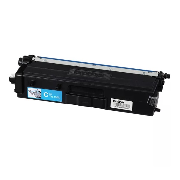 Tóner Brother TN436C Cyan Compatible Rendimiento 6,500 Páginas