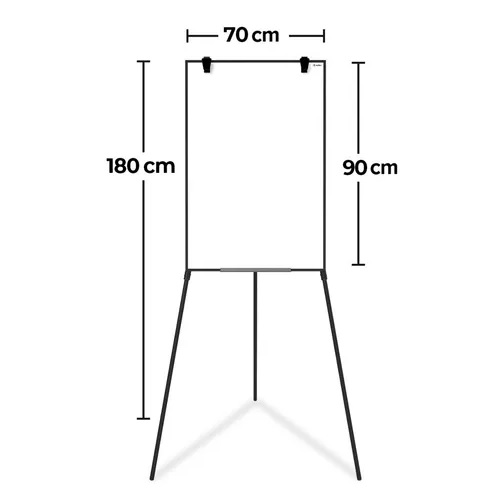 Rotafolio Alpino Everest Tripié 90x60cm Superficie Borrable Altura Ajustable