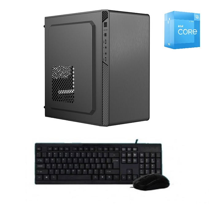 Computadora De Escritorio Intel Core i3-12100 16GB RAM SSD 480GB