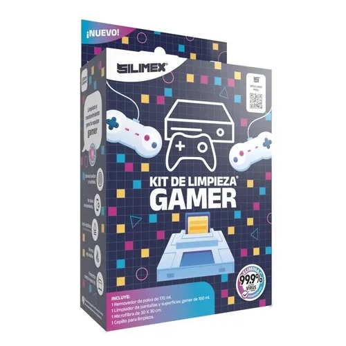 Kit De Limpieza Silimex Gamer Cleaner Universal 170ml Para Periféricos
