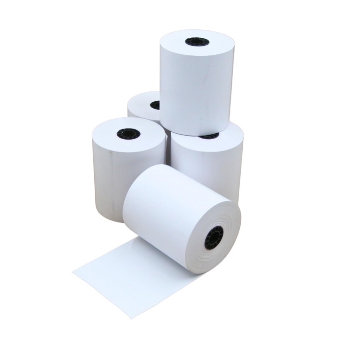 Rollo Papel Nextep NE-530S 57x60mm Papel Bond Blanco