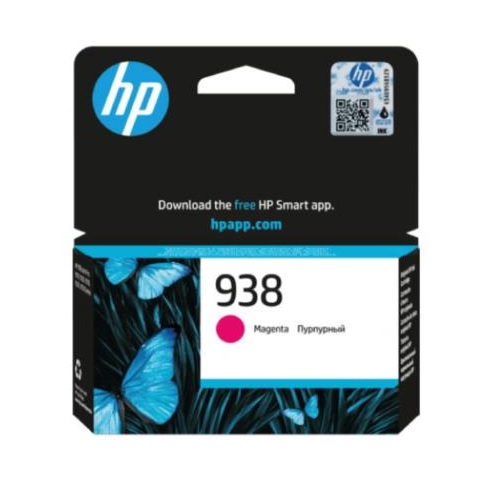 Cartucho De Tinta HP 938 Magenta Rendimiento 800 Páginas