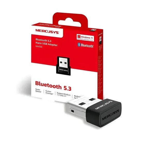 Adaptador Bluetooth Mercusys MA530 USB Nano Bluetooth 5.4